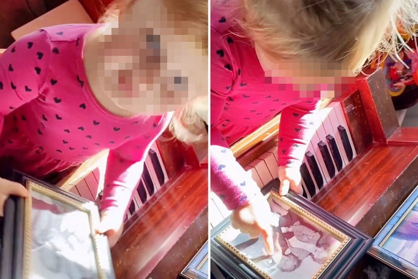Двегодишно момиченце казва на майка си, че то е нейната
