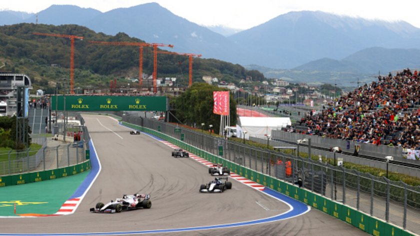 Формула 1 прекрати договора на Русия за Гран при