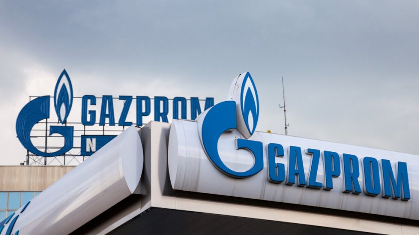Акциите на "Газпром" се сринаха с 97%