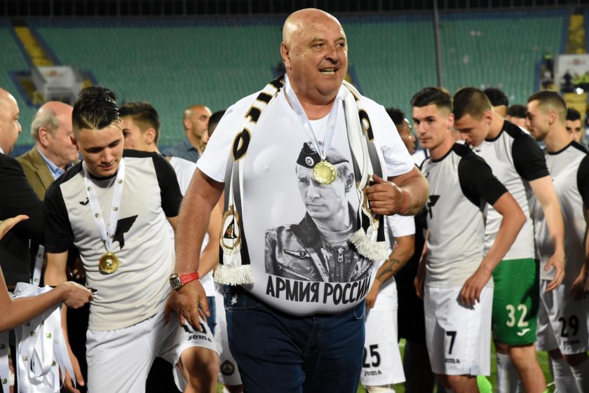 Президентът на Славия Венцеслав Стефанов заяви, че отборът му заслужено