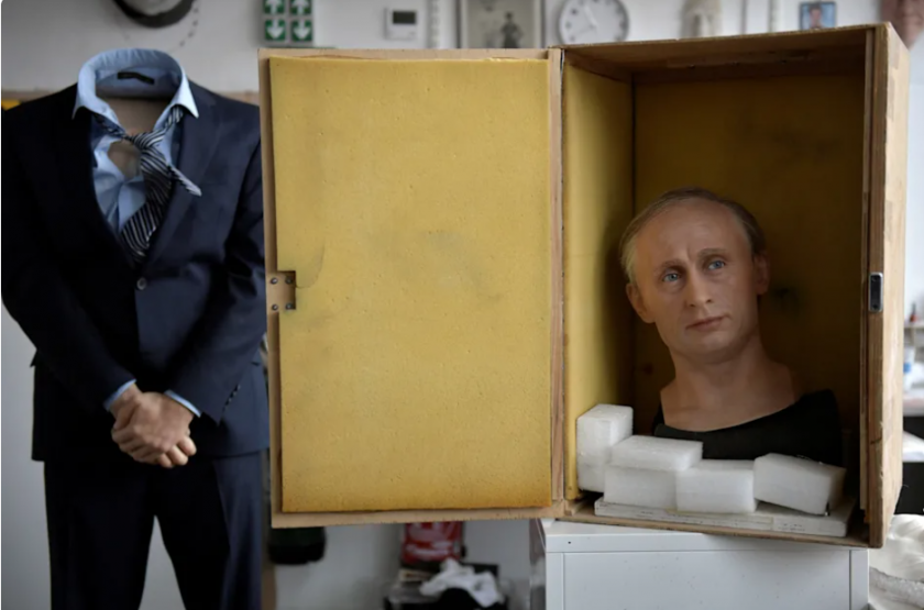 Парижкият музей на восъчните фигури махна статуята на Путин (СНИМКИ)