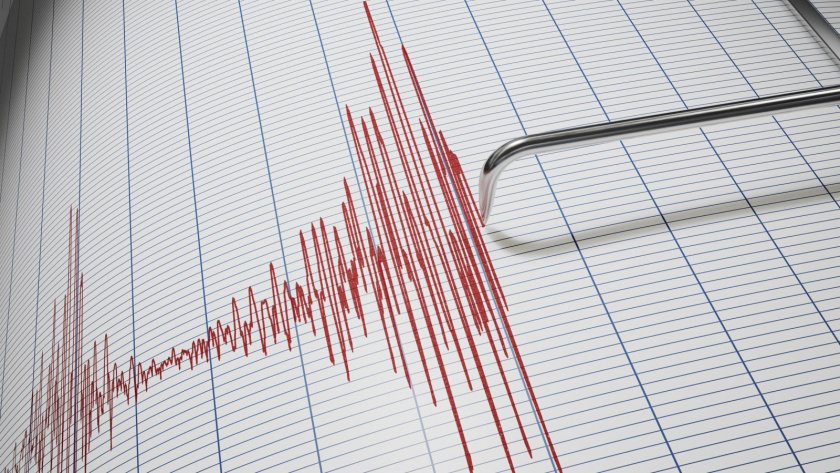 Земетресение от четвърта степен по скалата на Рихтер е регистрирано