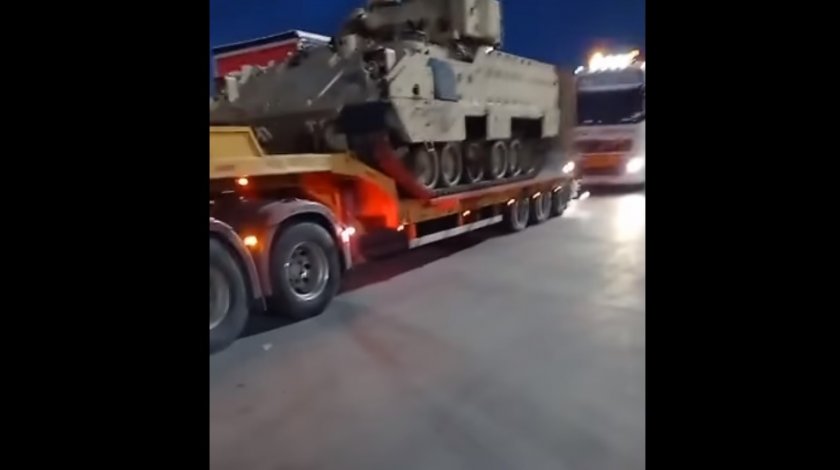 US танковете минаха „Дунав мост” (ВИДЕО)