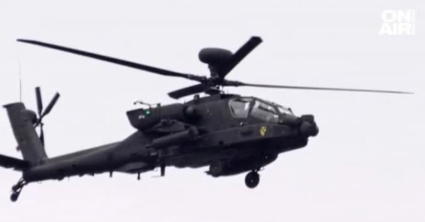 Военни вертолети ще летят над България заради военно учение, съобщиха