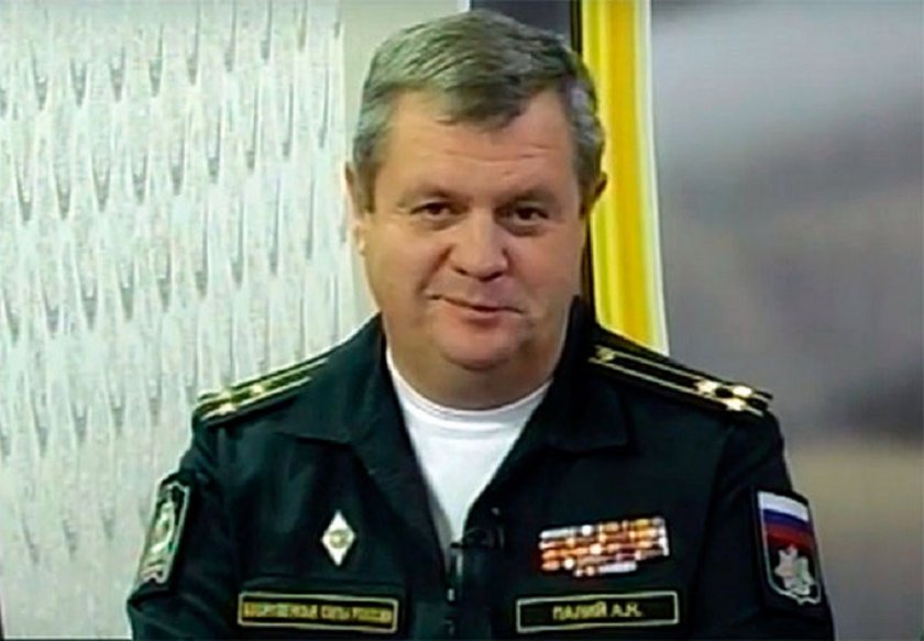 Капитан I ранг Андрей Палий, заместник-командир на Черноморския флот (ЧФ),