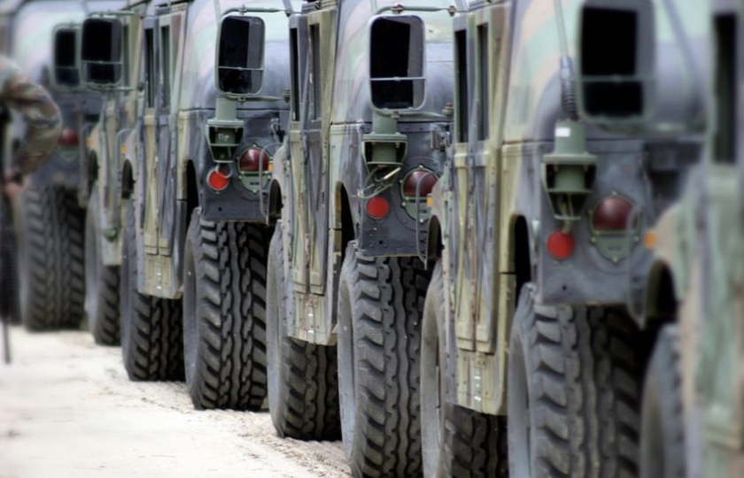 МО: Военна автоколона се придвижва от Гърция към полигон „Ново село“