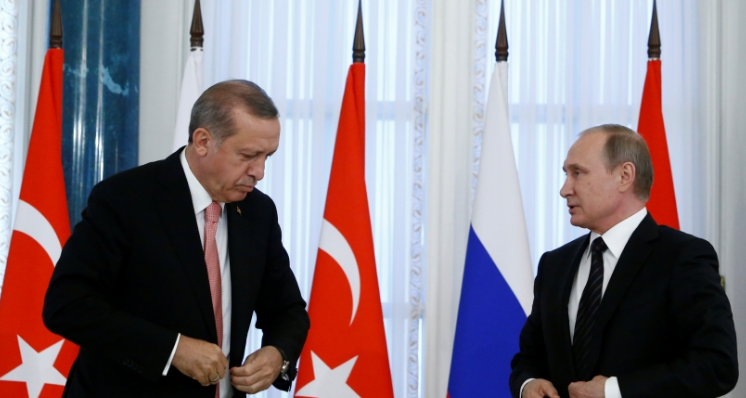 Ердоган пак на нож с Путин
