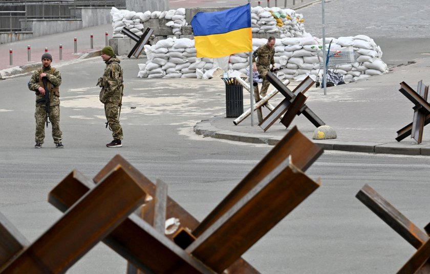 В околностите на Киев през нощта се е чувала артилерийска