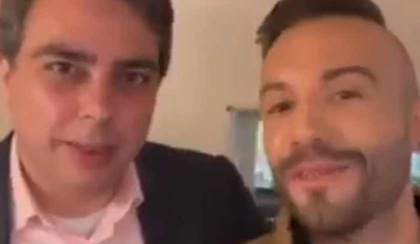 Фолкпевецът Крум сподели любопитно видео с вицепремиера Асен Василев. В