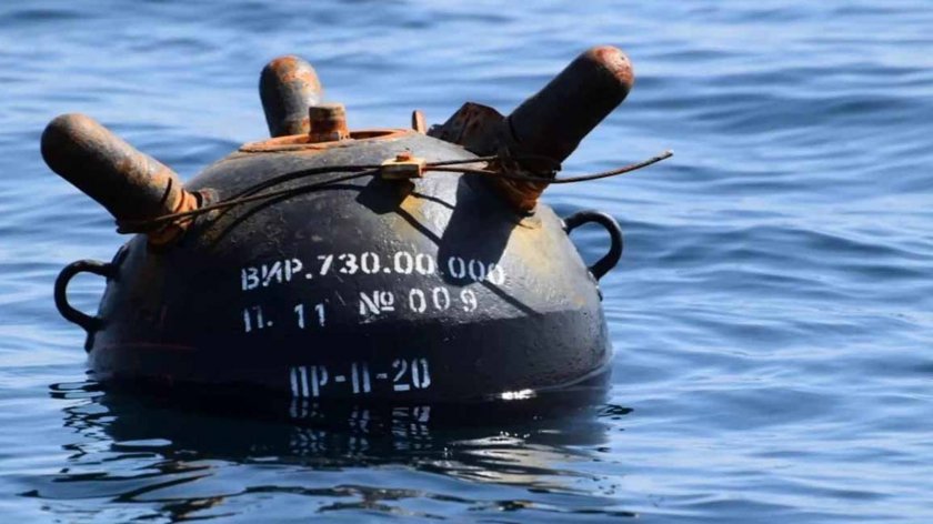 ВМС на Украйна са разположили около 420 остарели морски котвени мини