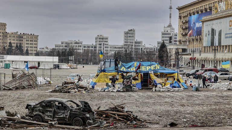 Ожесточени боеве в Харков 