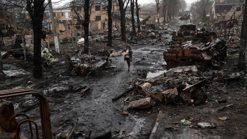 Над 400 души са изчезнали от украинския град Гостомел