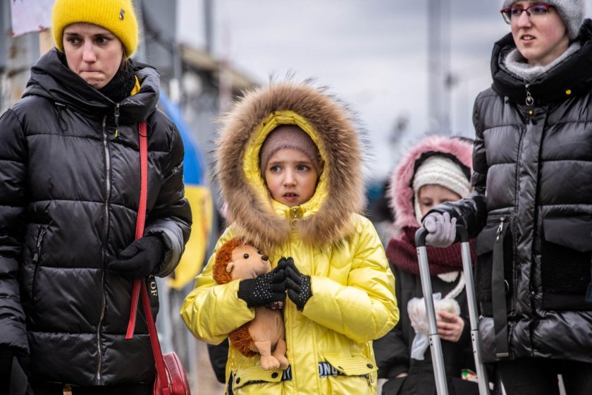 Украйна: ЕС трябва да защити всички деца, бягащи от войната