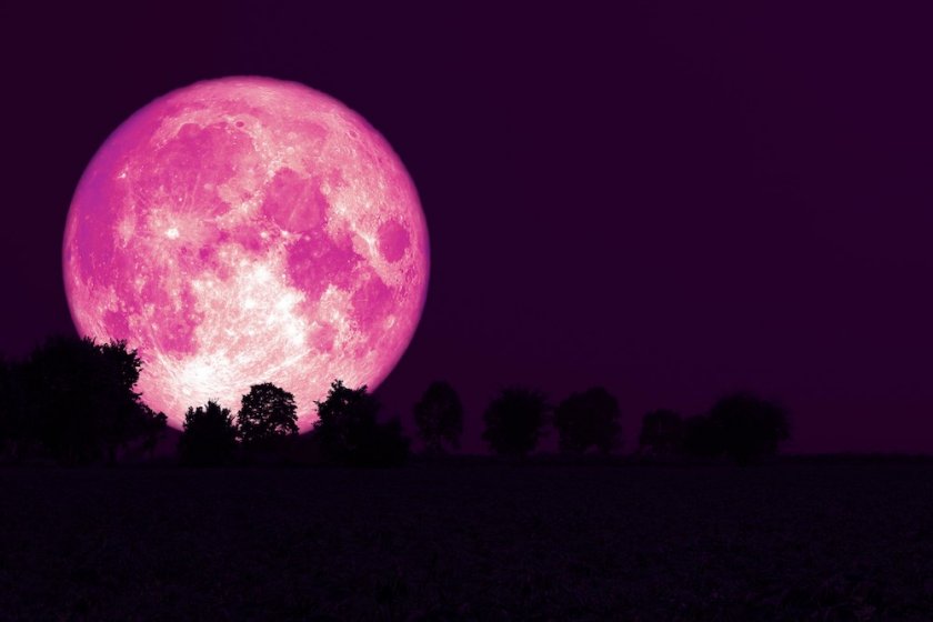 Този уикенд ще се наблюдава явлението розова луна - едно