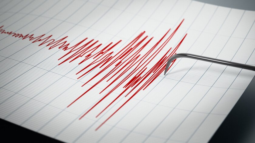Земетресение с магнитуд 5.0 е регистрирано в района на Черно