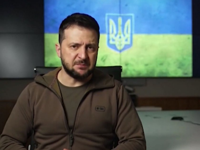 Президентът на Украйна Володимир Зеленски каза, че ситуацията в Мариупол