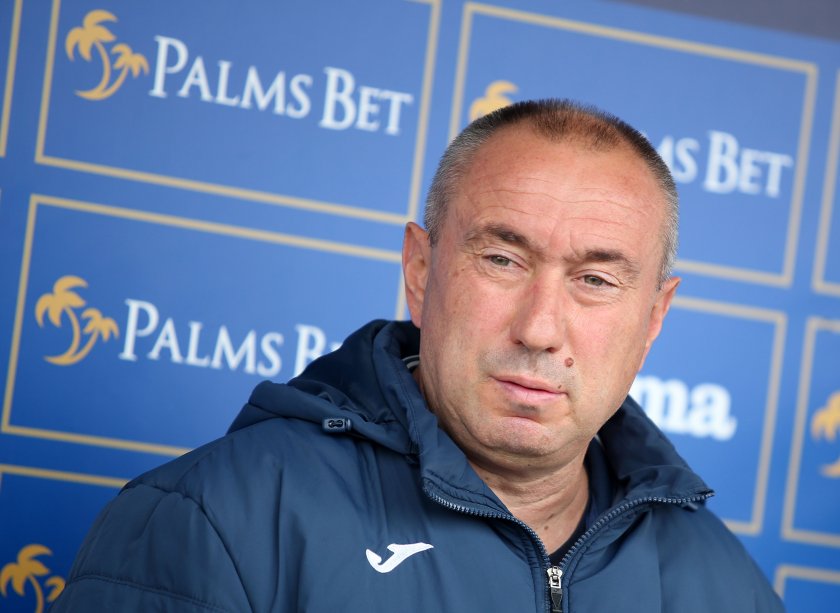 Треньорът на Левски - Станимир Стоилов, даде дълга пресконференция преди