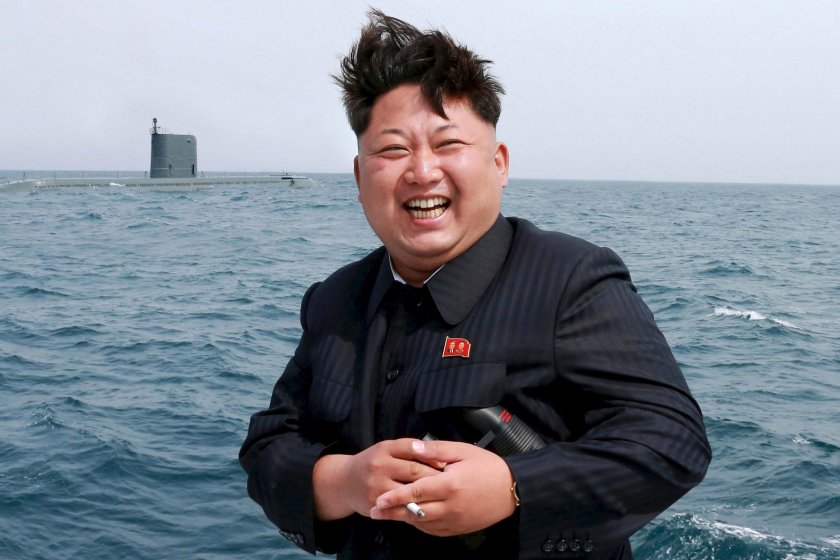 Севернокорейските държавни медии съобщиха, че под предводителството на диктатора със
