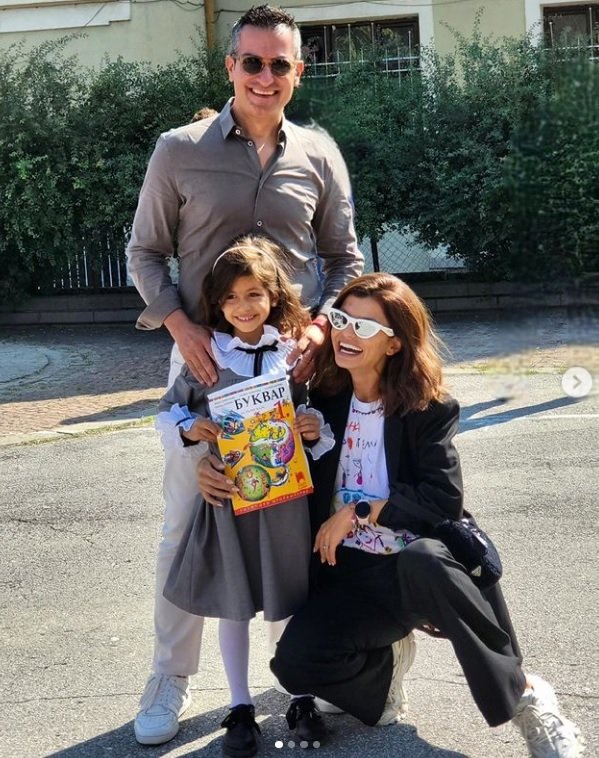 Бившата манекенка Славена Вътова се е събрала с мъжа си