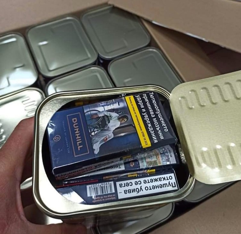 Митнически служители от Териториалната дирекция в Русе откриха 8100 къса