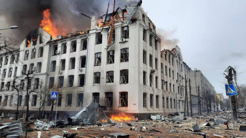 Украйна прави успешна контраофанзива в Харков