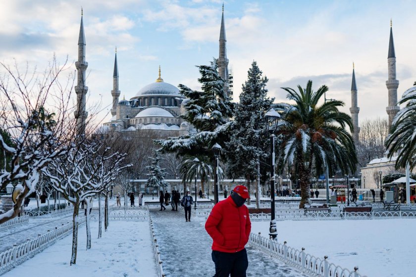 Сняг вали в Източна Турция през последните дни, съобщава турската