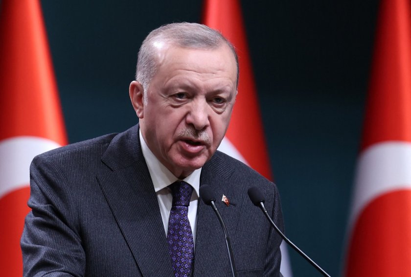 Турският президент Реджеп Тайип Ердоган заяви, че не е възможно