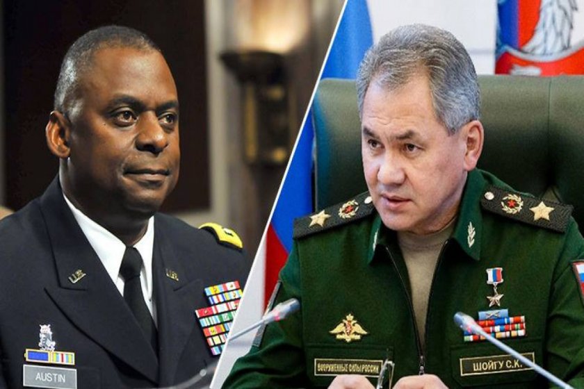 Военните министри Остин и Шойгу говориха за сефте от 18 февруари