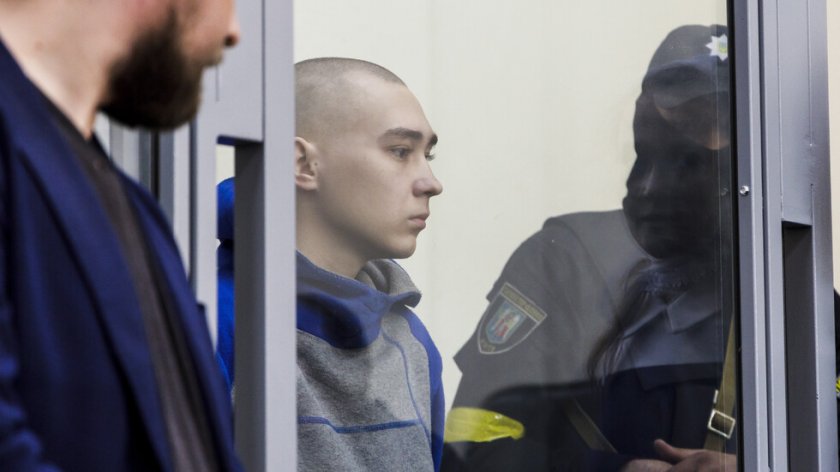 Доживотен затвор за руския войник, изправен пред украински съд 