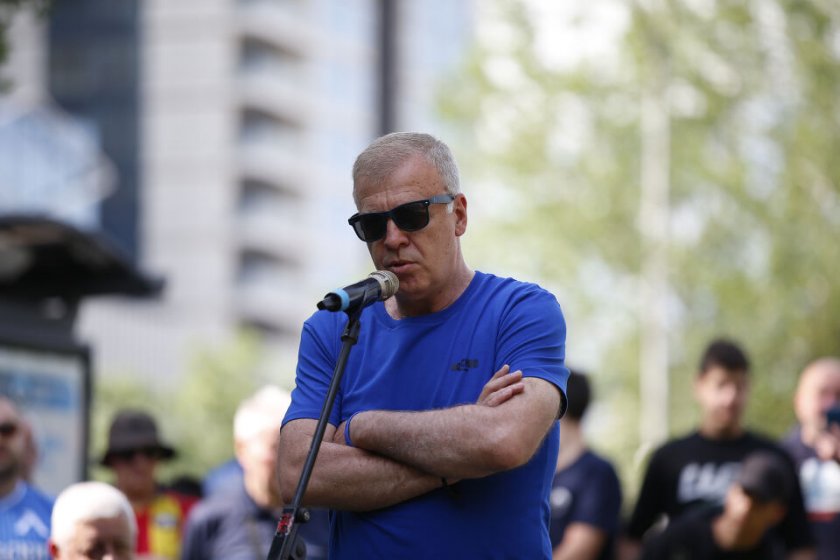 Собственикът на Левски, Наско Сираков, направи изявление по време на