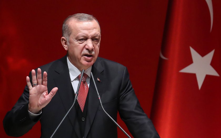 Турският президент Тайип Ердоган е раздразнен както от повишаването на