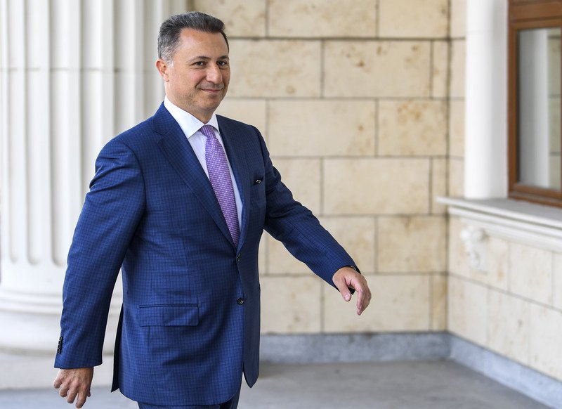 Бившият премиер на Северна Македония Никола Груевски, който избяга в