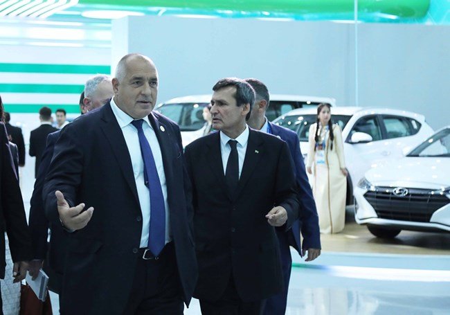 Борисов: България има интерес да инвестира в Туркменистан