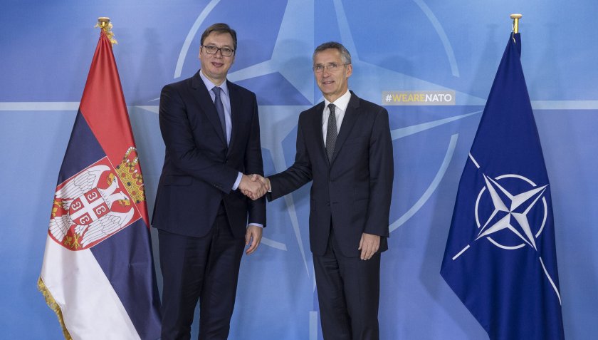 Вучич: Сърбия няма да влиза в НАТО