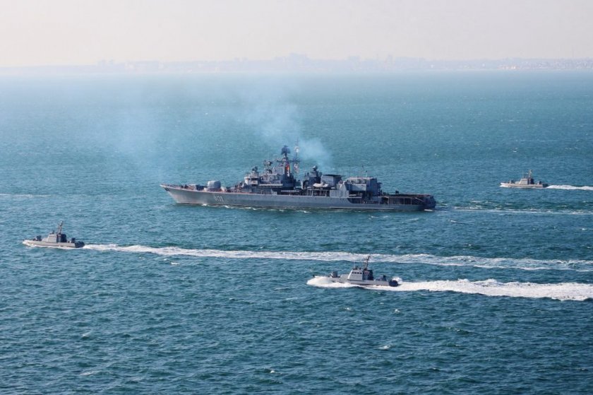 Франс прес: Украйна изтласка руския флот от брега на Черно море