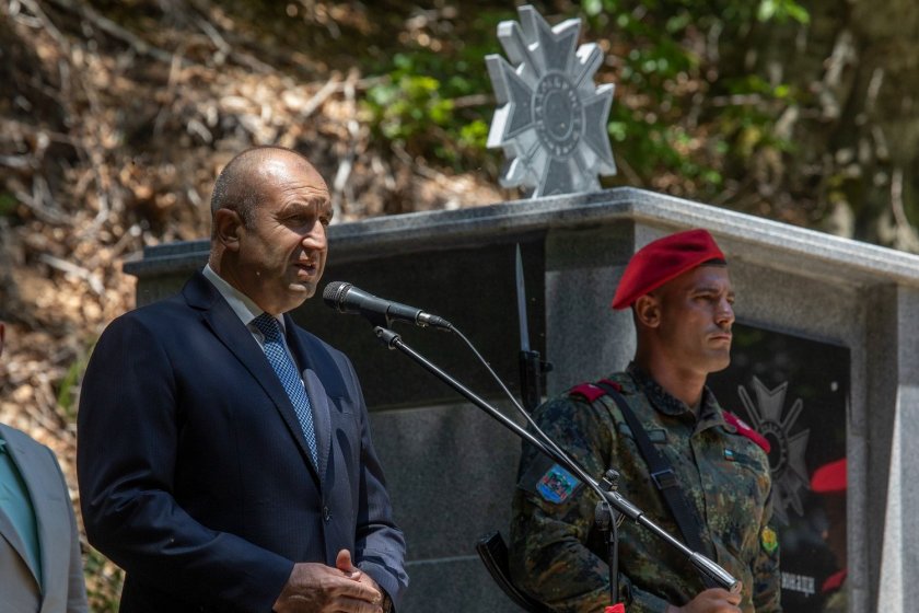 Радев откри паметник на 11-а пехотна Македонска дивизия 