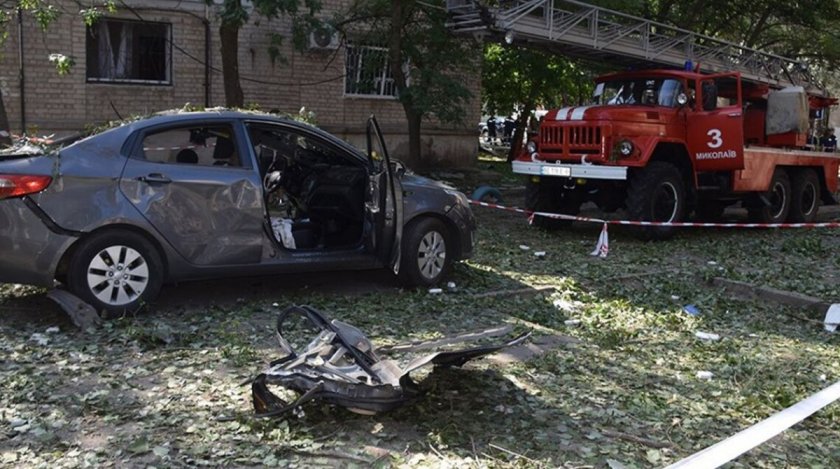 Двама убити и 20 ранени от руски ракетен удар в Николаев