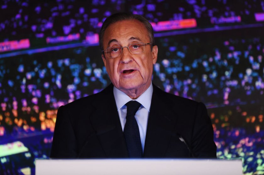 Президентът на Реал Мадрид Флорентино Перес даде пространно интервю пред
