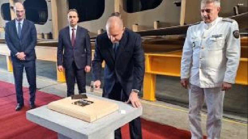 Започна строителството на многоцелеви патрулен кораб за ВМС