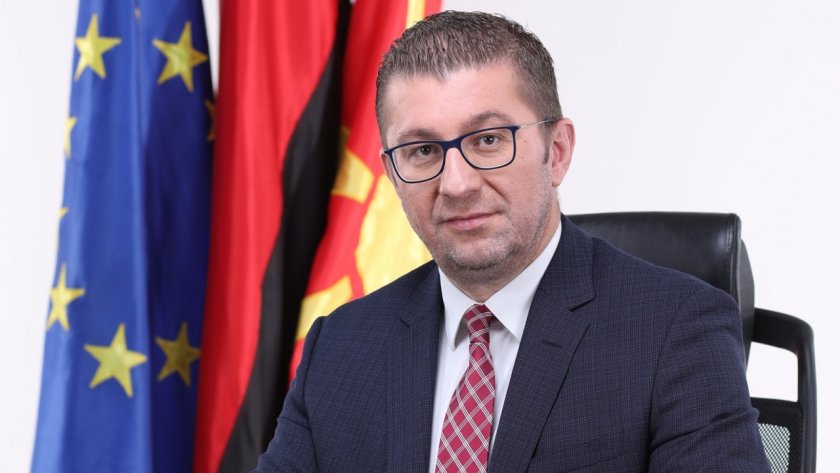 Лидерът на опозиционната ВМРО-ДПМНЕ в Република Северна Македония, Християн Мицкоски