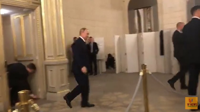 Специално обучен служител на Федералната служба за охрана на Владимир