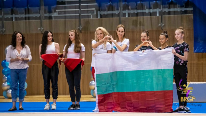 България спечели първи медал от Европейското първенство по художествена гимнастика,