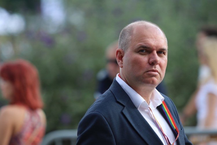 Депутатът от Демократична България Владислав Панев отиде на гей парада