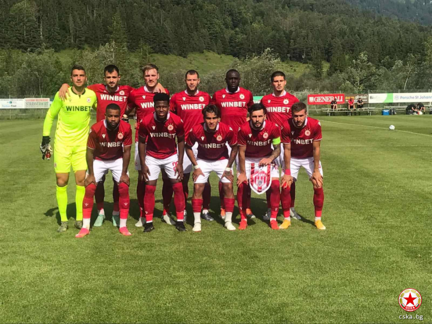 ЦСКА отнесе четири гола от румънци в последната си контрола в Австрия