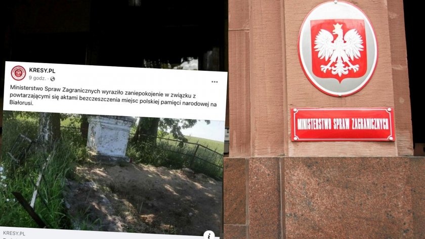 В село Микулишки в Беларус бе разрушен мемориал на войниците