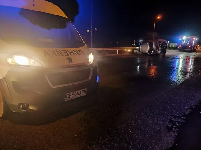 Тежка катастрофа на булевард “България”, която стана снощи в Русе