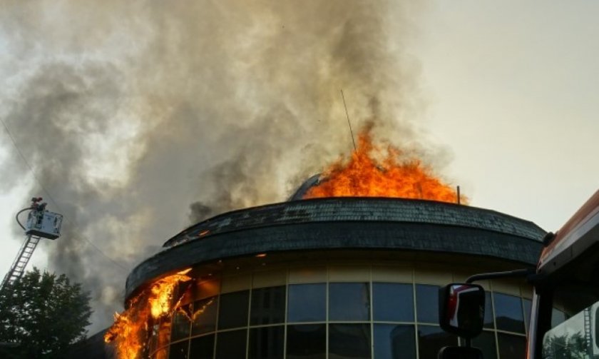Обвиняемият за подпалване на Купола в Благоевград Орлин Соколов, който