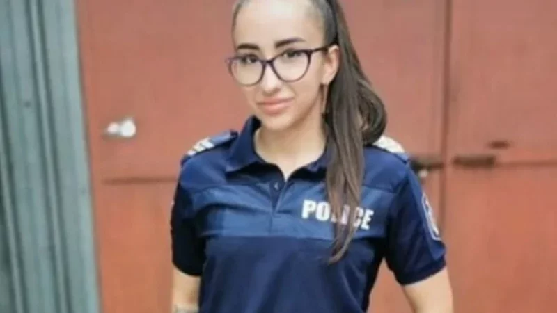 Полицайката от Първо РПУ в София – Симона Радева, се