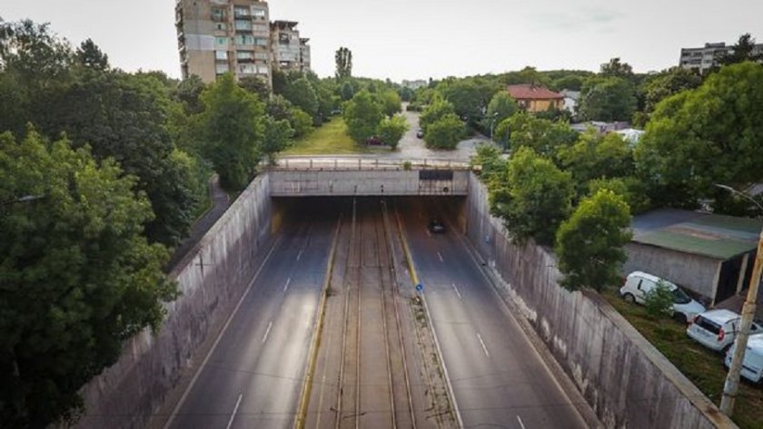 Новина: Тунелът за „Люлин” затваря за ремонт