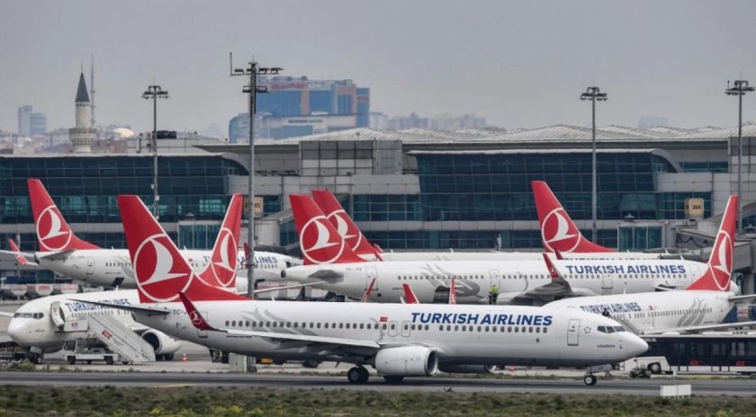 Турската авиокомпания Turkish Airlines е превозила рекорден брой пътници за